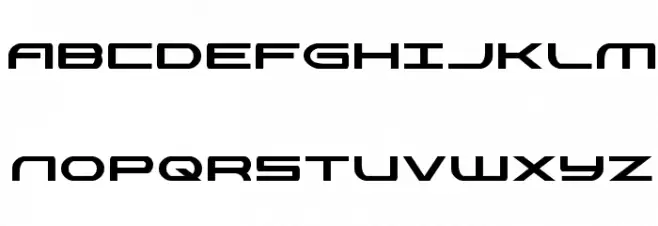 Antietam Condensed Font Litere mari