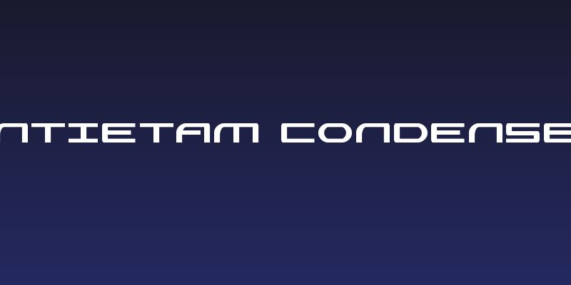 Antietam Condensed Social Header