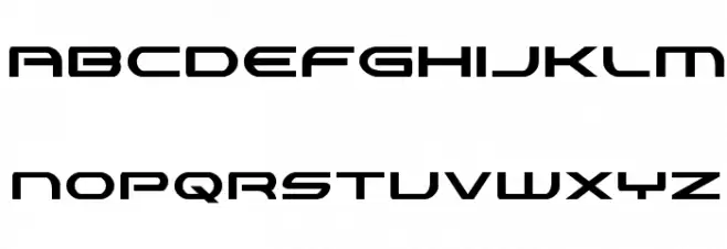 Antietam Condensed Schriftart Kleinbuchstaben