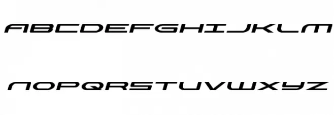 Antietam Expanded Italic Fonte MAIÚSCULAS