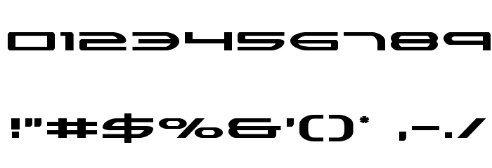 Antietam Expanded Font OTHER CHARS