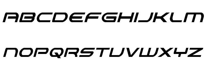 Antietam Extra-Condensed Italic Font LOWERCASE