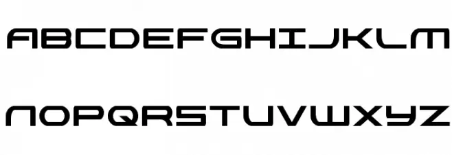 Antietam Extra-Condensed Caratteri MAIUSCOLE