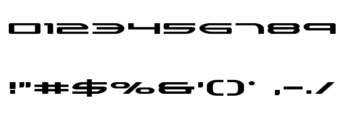 Antietam Extra-Expanded Font OTHER CHARS