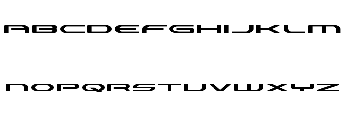 Antietam Extra-Expanded Font LOWERCASE