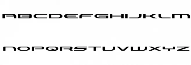 Antietam Extra-Expanded Schriftart Kleinbuchstaben