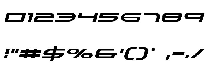 Antietam Italic Font OTHER CHARS