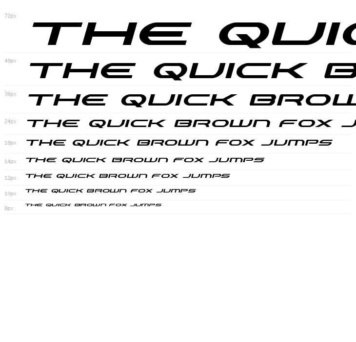 Antietam Italic Waterfall