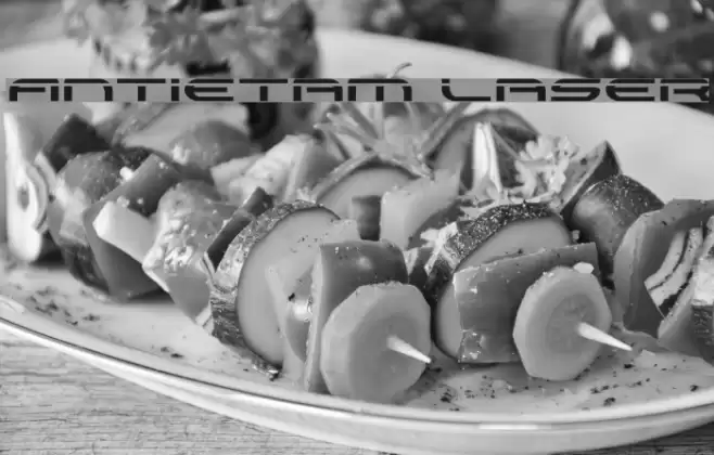 Antietam Laser Font examples