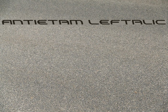 Antietam Leftalic Example 2