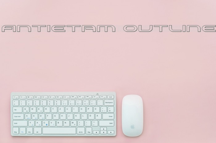 Antietam Outline Example 3