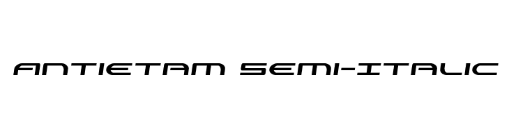 Antietam Semi-Italic  नि: शुल्क फ़ॉन्ट्स डाउनलोड