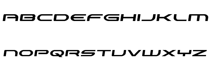 Antietam Semi-Italic Font LOWERCASE