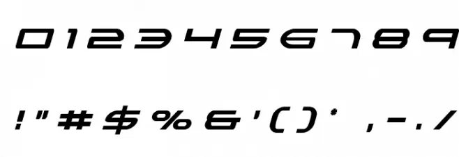 Antietam Title Italic Font OTHER CHARS