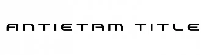 Antietam Title  フリーフォントのダウンロード