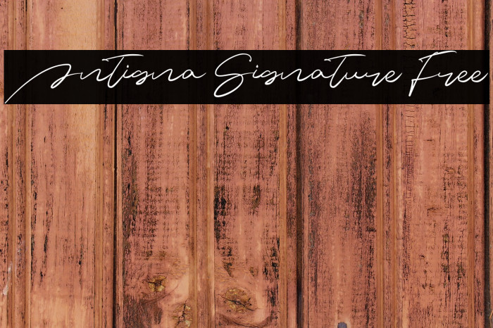 Antigna Signature Free Example 1