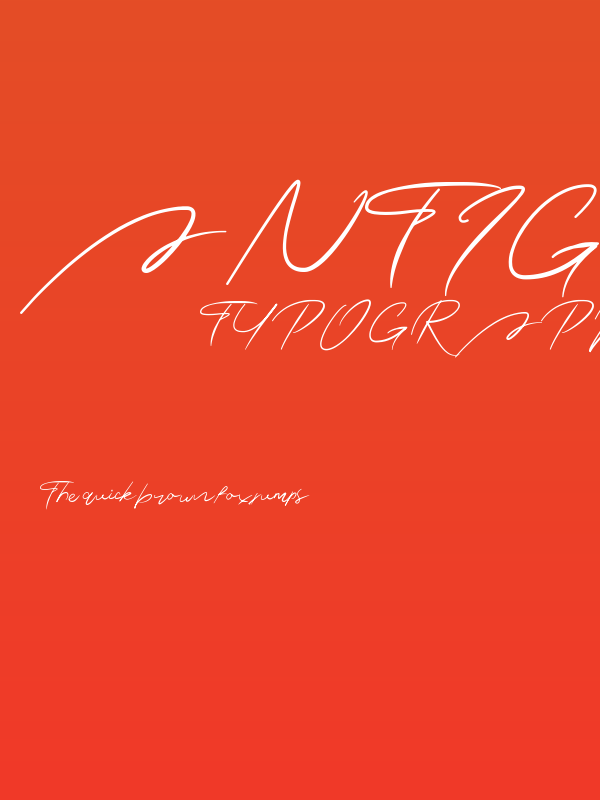 Antigna Signature Free Poster