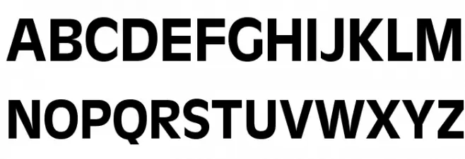 Antigoni Med Font UPPERCASE