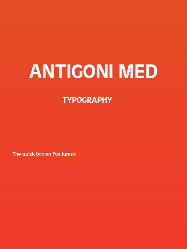 Antigoni Med Poster
