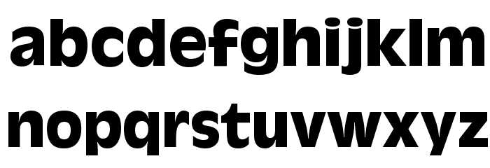 AntigoniBd Bold Schriftart Kleinbuchstaben