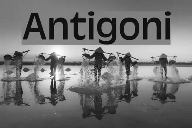 Antigoni Font examples