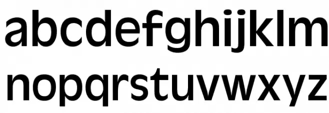 Antigoni Font Litere mici