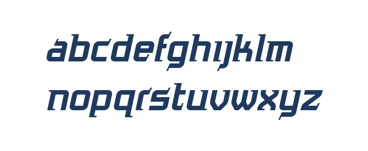 AntigravBB-Italic Lowercase