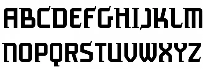 AntigravBB Font UPPERCASE