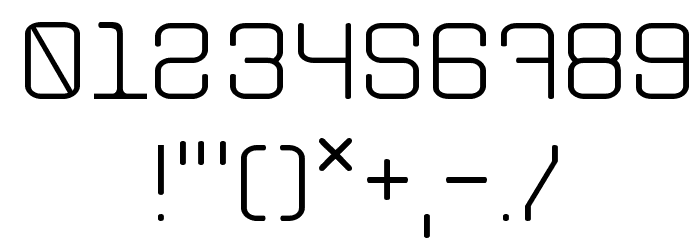 Antihand Font OTHER CHARS