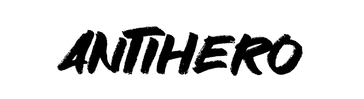 Antihero  Frei Schriftart Herunterladen
