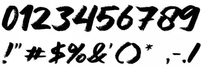 Antihero Font OTHER CHARS