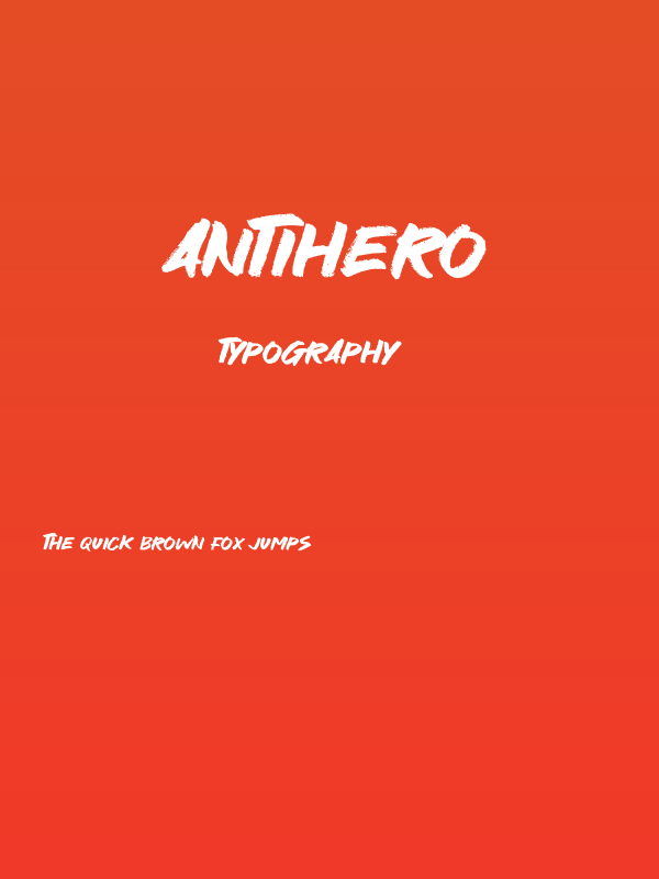 Antihero Poster