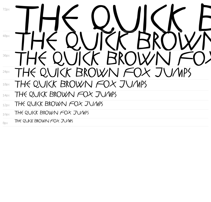 AntikAlphaBeta-Bold Waterfall