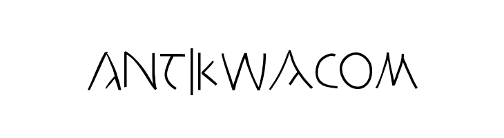 AntikWaCom  font caratteri gratis