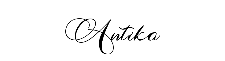 Antika  免费字体下载