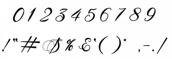 Antika Font OTHER CHARS