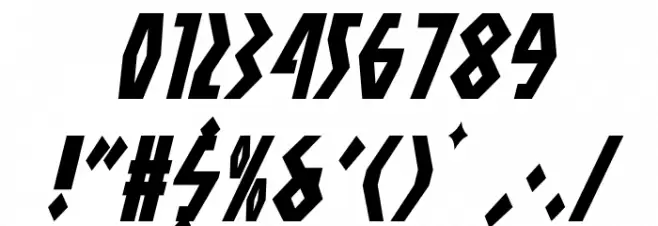 Antikythera Condensed Italic Font OTHER CHARS