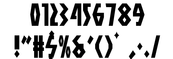 Antikythera Condensed Font OTHER CHARS