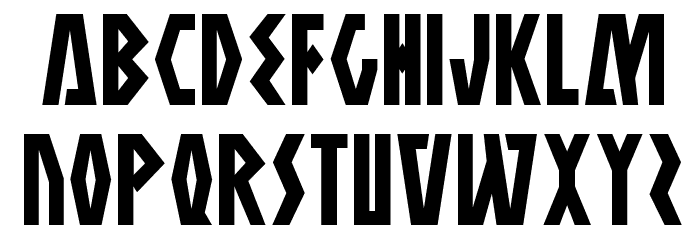 Antikythera Condensed Font LOWERCASE