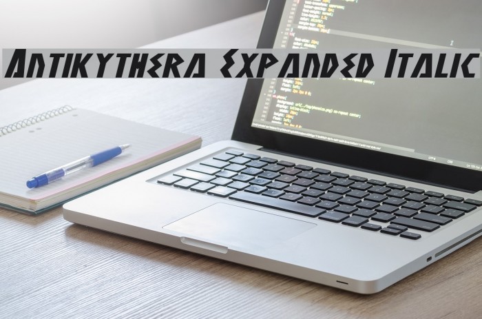 Antikythera Expanded Italic Font examples