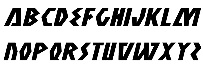 Antikythera Expanded Italic Font LOWERCASE
