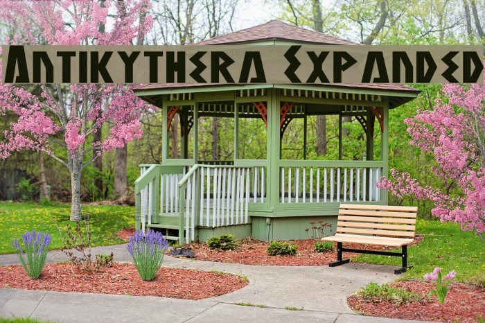 Antikythera Expanded Font examples