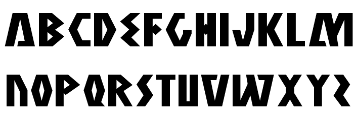 Antikythera Expanded Font LOWERCASE