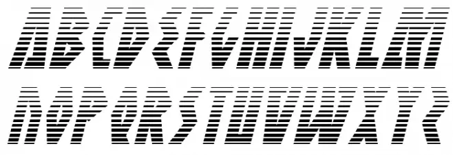 Antikythera Gradient Italic Fuentes MAYÚSCULAS