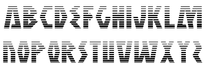 Antikythera Gradient Regular Font LOWERCASE