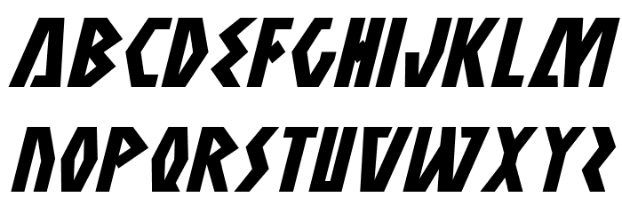 Antikythera Italic Font LOWERCASE