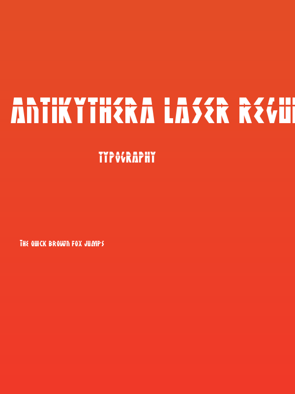 Antikythera Laser Regular Poster
