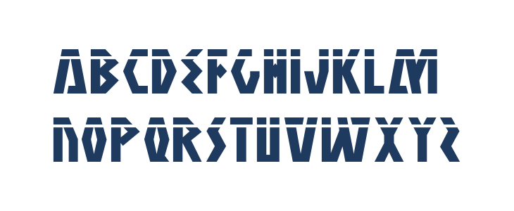 Antikythera Laser Regular Lowercase