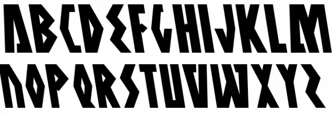 Antikythera Leftalic Fonte MAIÚSCULAS