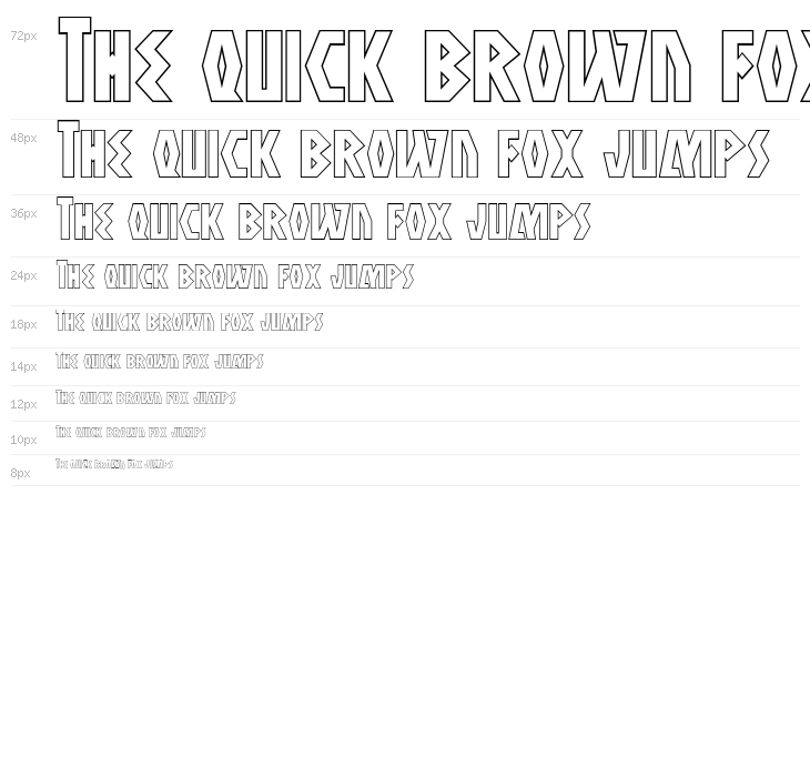 Antikythera Outline Regular Waterfall